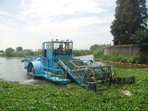 青州割草船水面清洁设备雷特专业生产割草船-青州雷特重工机械制造